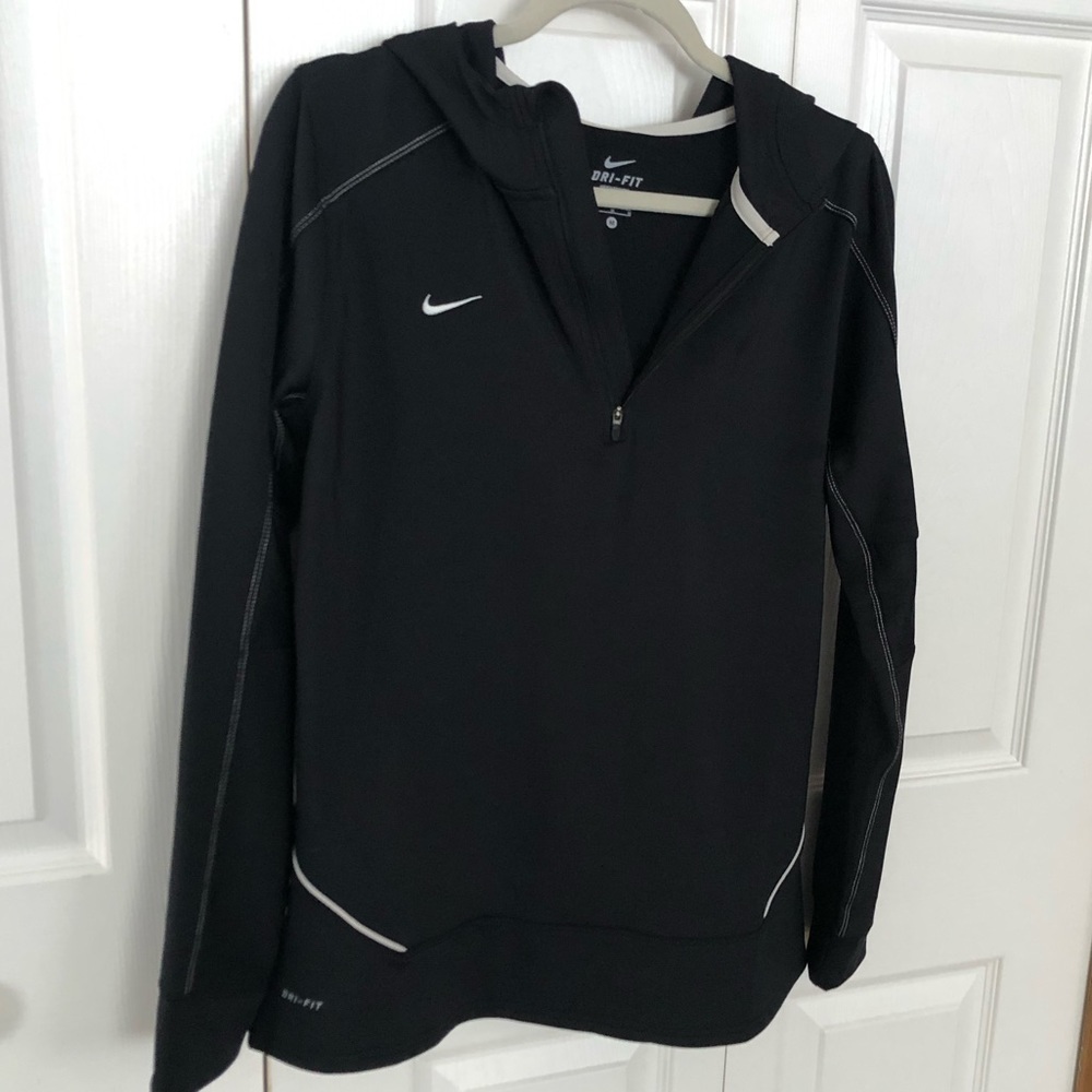 Nike half zip hoodie